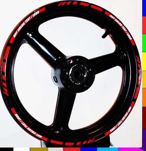 Motorcycle rim stripes - stripes, wheel