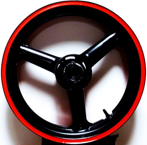 Reflective rim stripes wheel - reflective,